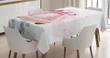Bride Groom Hearts Cans 3d Printed Tablecloth Home Decoration