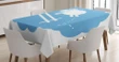 Counting Sheep Cloud Jumping 3d Printed Tablecloth Home Decoration