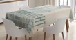 Retro Night Party Woman 3d Printed Tablecloth Home Decoration