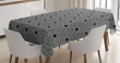 Spiraling Effect Hexagons 3d Printed Tablecloth Home Decoration