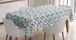 Repetitive Peacock Feathers 3d Printed Tablecloth Home Decoration