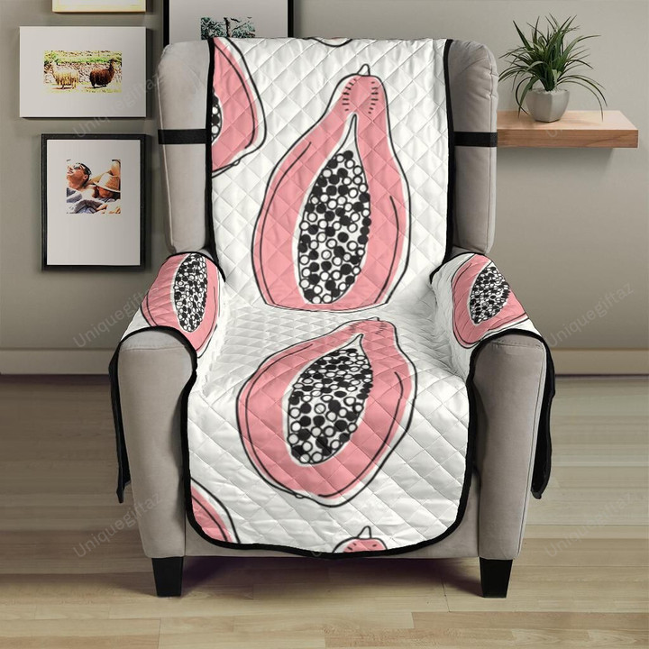 Papaya Pattern Chair Cover Protector