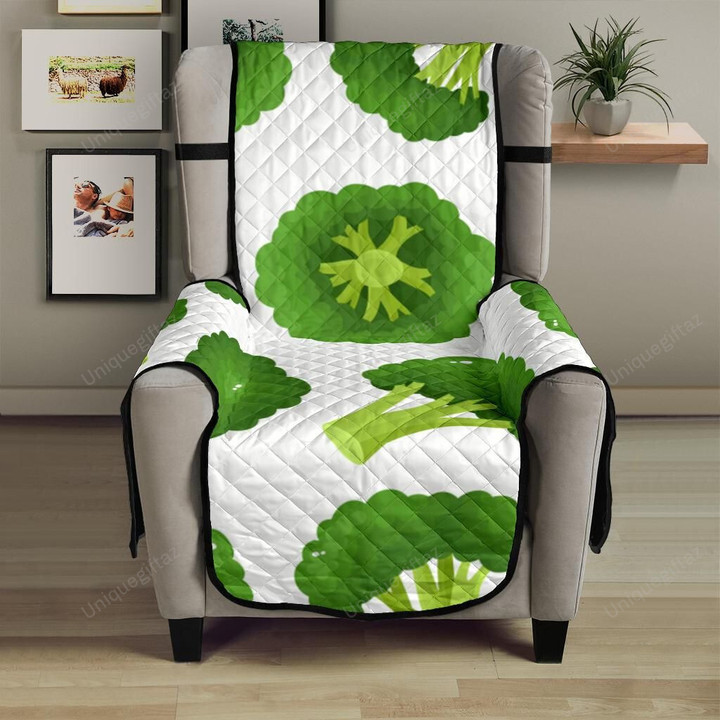 Cute Broccoli Pattern Chair Cover Protector