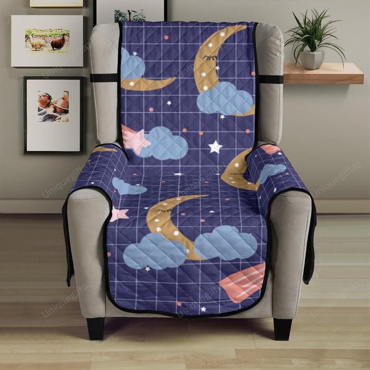 Moon Star Could Pattern Chair Cover Protector