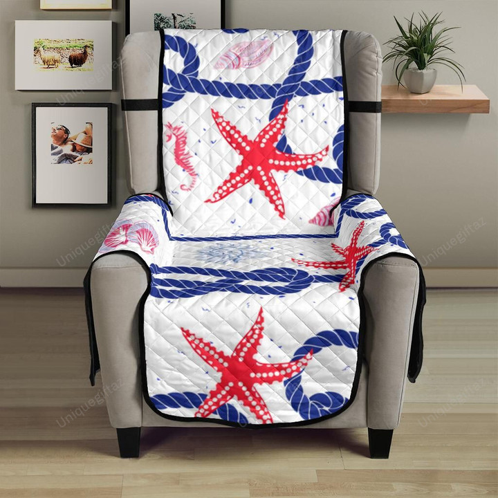 Suger Skull Pattern Background Chair Cover Protector