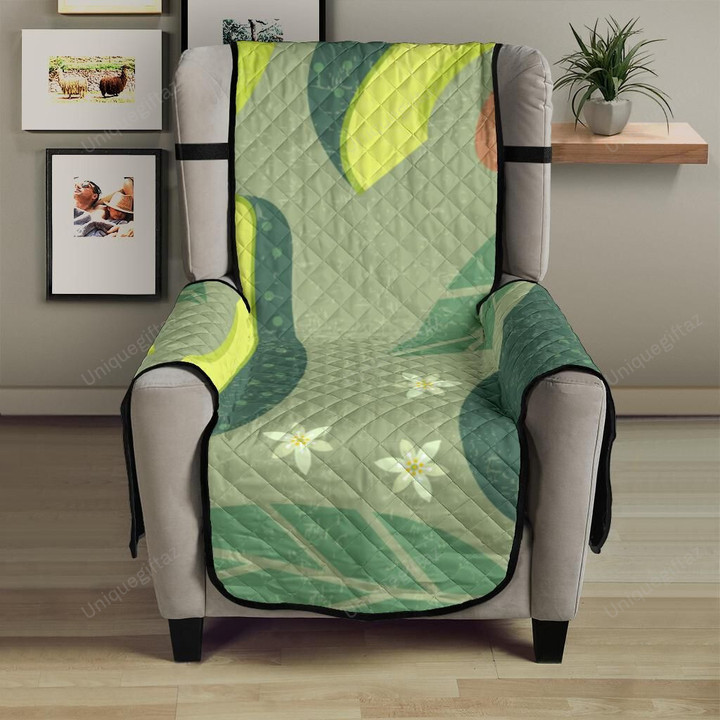 Avocado Pattern Chair Cover Protector