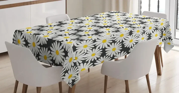 Continuous Summer Foliage 3d Printed Tablecloth Home Decoration
