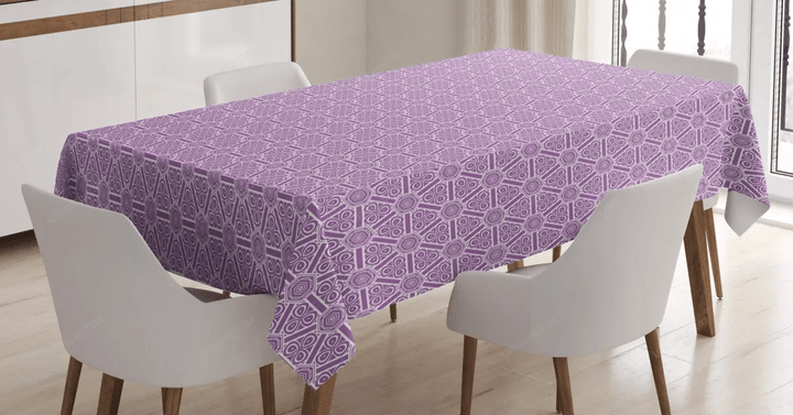 Triangular Hexagonal Art 3d Printed Tablecloth Home Decoration