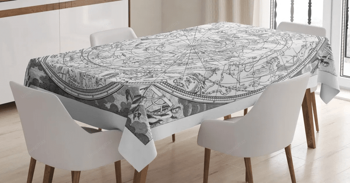 Antique Boreal 3d Printed Tablecloth Home Decoration