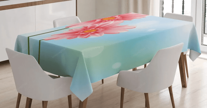 Petals On Bokeh 3d Printed Tablecloth Home Decoration