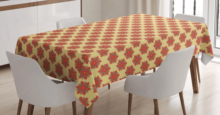 Floral Like Surreal 3d Printed Tablecloth Home Decoration