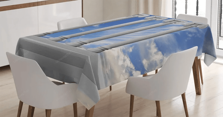 Historic Marble 3d Printed Tablecloth Home Decoration