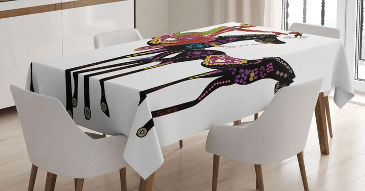 Abstract Design 3d Printed Tablecloth Home Decoration