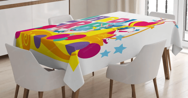 Parade Dancers Theme 3d Printed Tablecloth Home Decoration