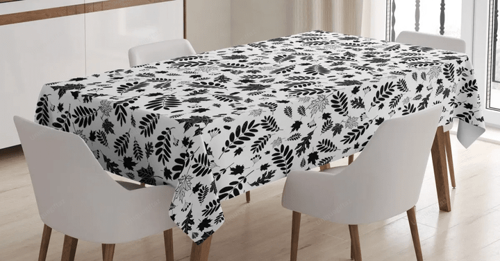 Autumn Season In Woods 3d Printed Tablecloth Home Decoration