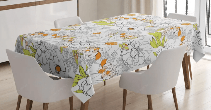 Summer Vivid Colors 3d Printed Tablecloth Home Decoration