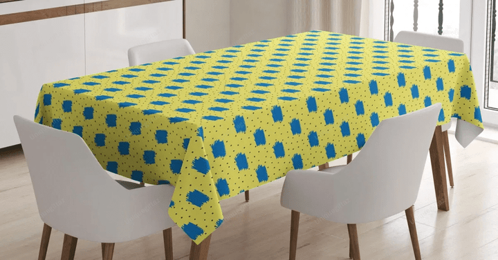 Paintbrush Hits 3d Printed Tablecloth Home Decoration
