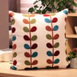 Embroidered throw pillow covers
