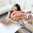 Plush turtle pillow