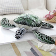 Plush turtle pillow