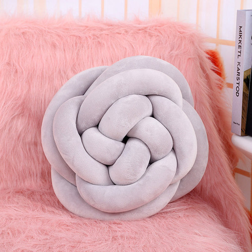 Explosive Flower Ball Knotted Pillow