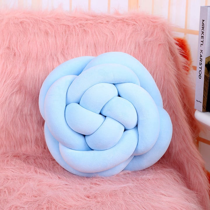 Explosive Flower Ball Knotted Pillow