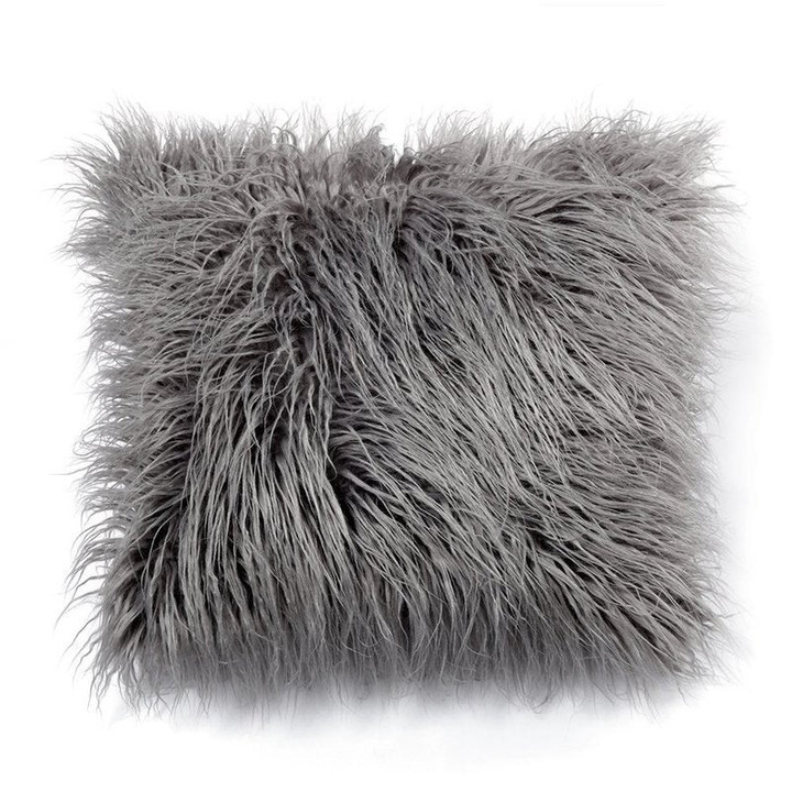 Wool Fur Fluffy Pillow Covers