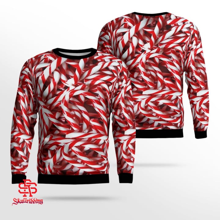 Candy Canes Ugly Christmas Sweater