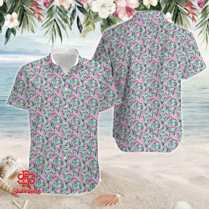 Stranger Things Button Up Shirt - Jim Hopper Hawaiian Shirt
