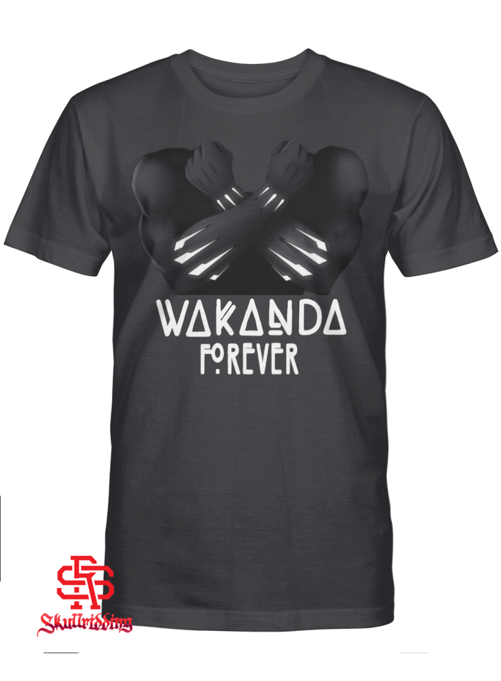 Wakanda Forever RIP Chadwick Boseman T-Shirt