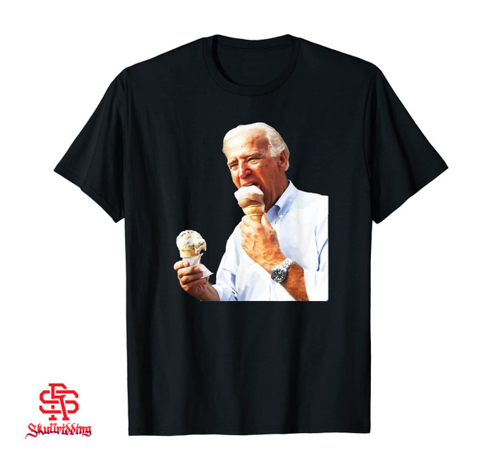 Joe Biden Eating Ice Cream T-Shirt 2020