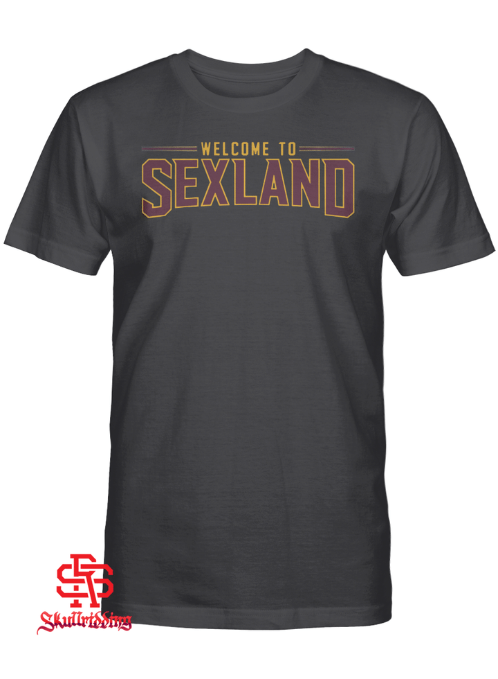 Welcome To Sexland Shirt - Cleveland Basketball