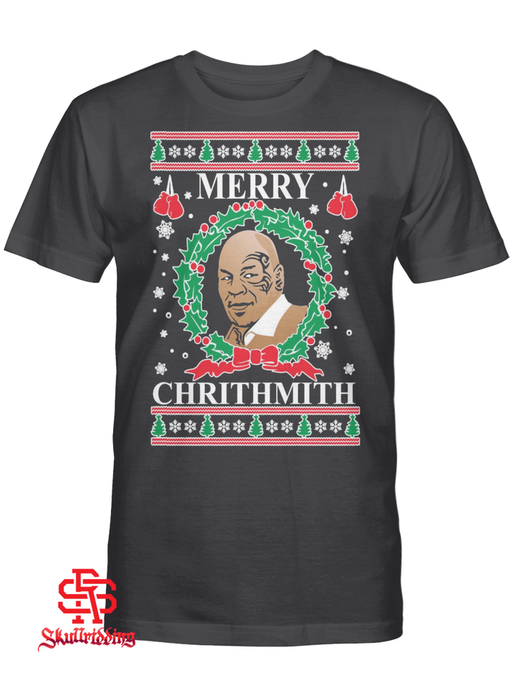 Mike Tyson Merry Chrithmith T-Shirt