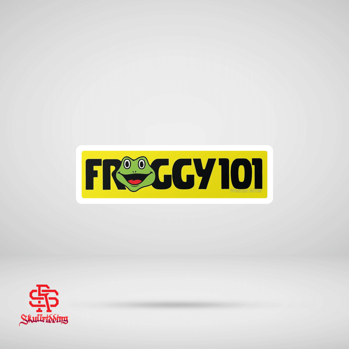 Froggy 101 Sticker