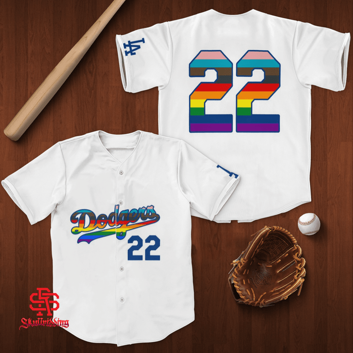 Los Angeles Dodgers LGBTQ+ Night 2022 Baseball Jersey