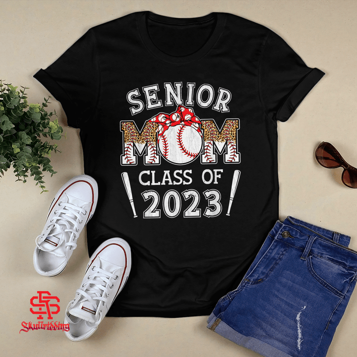 Senior Mom Class Of 2023 Baseball Graduation Mama 2023 Grad T-Shirt and Hoodie