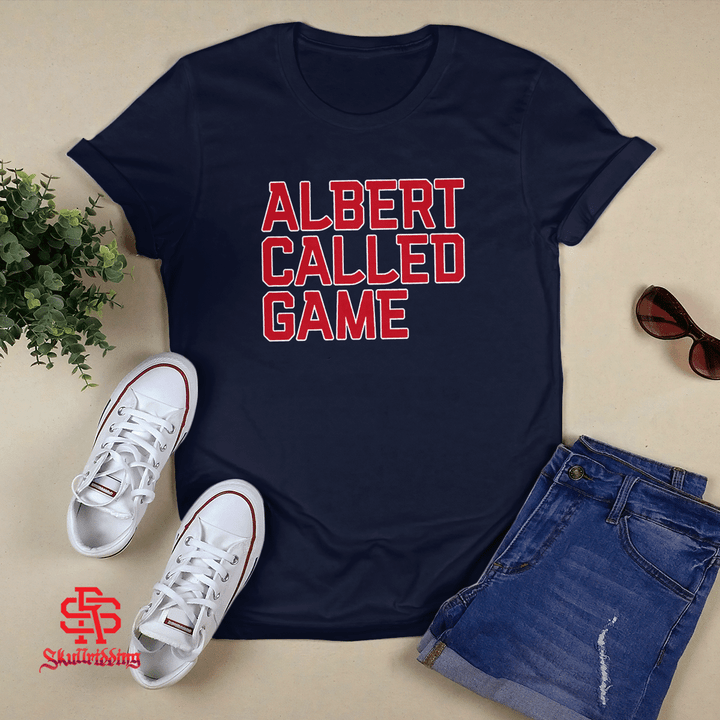  Albert Pujols Albert Called Game - St. Louis Cardinals 