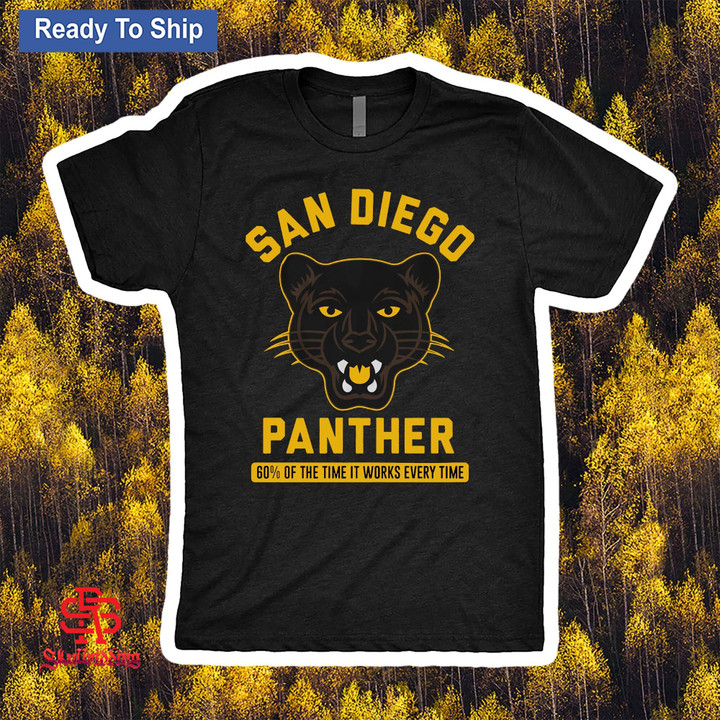 San Diego Panther T-Shirt - San Diego Padres