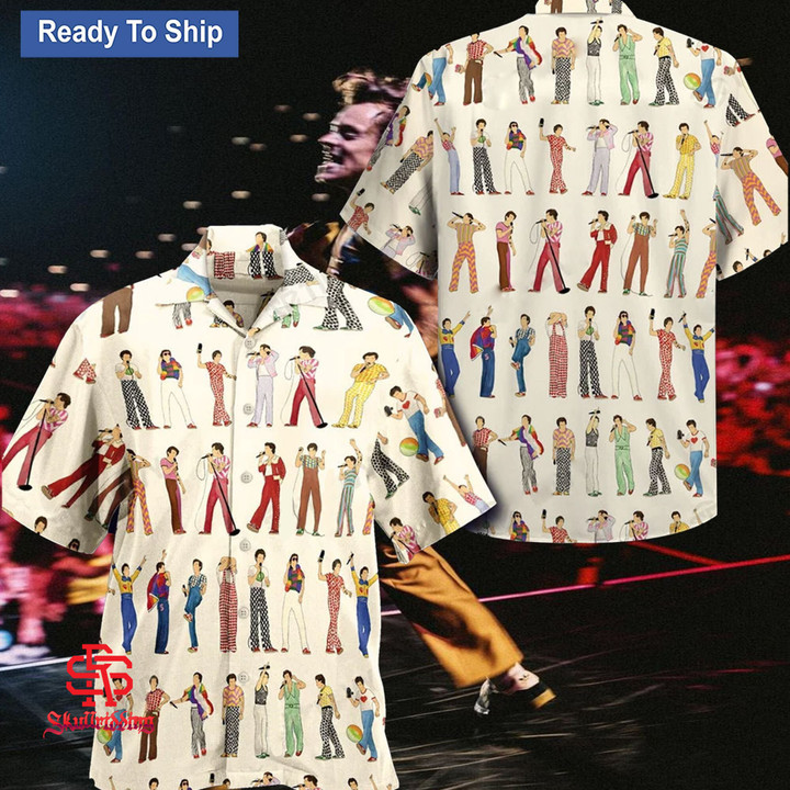Harry Styles Love On Tour 2022 Outfit Harry’s House Hawaiian Shirt