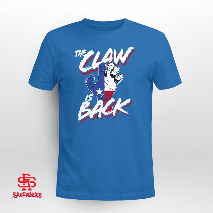 Texas Rangers The Claw Is Back 