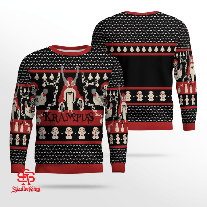 Ripple Junction Krampus Knit Ugly Christmas Sweater