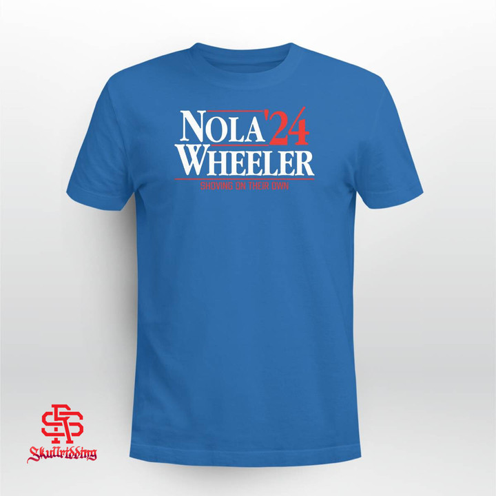 Aaron Nola-Zack Wheeler '24 Shoving On Their Own - Philadelphia Phillies
