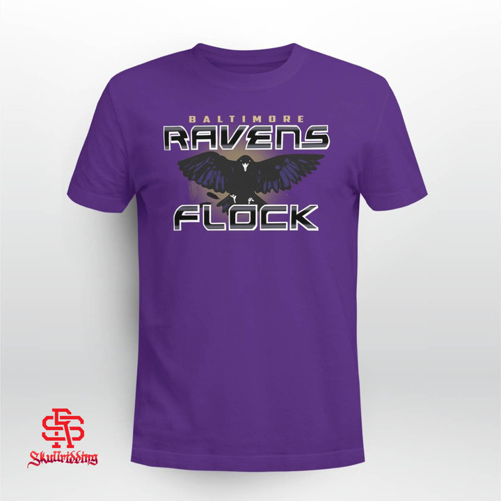 Baltimore Ravens Flock Regional Purple