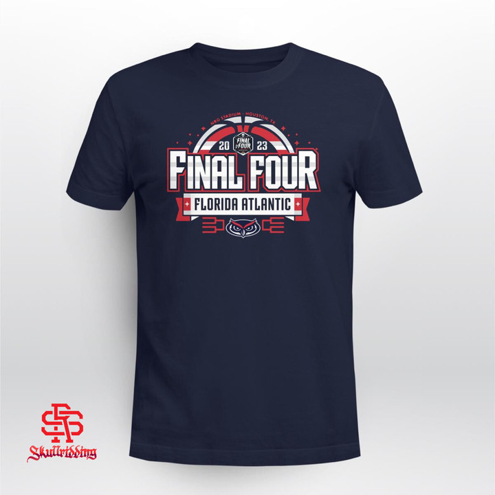 FAU Owls 2023 NCAA Men's Basketball Tournament March Madness Final Four Go Bold