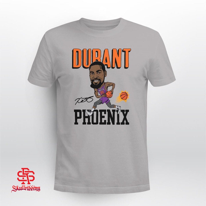 Kevin Durant Phoenix Suns Caricature
