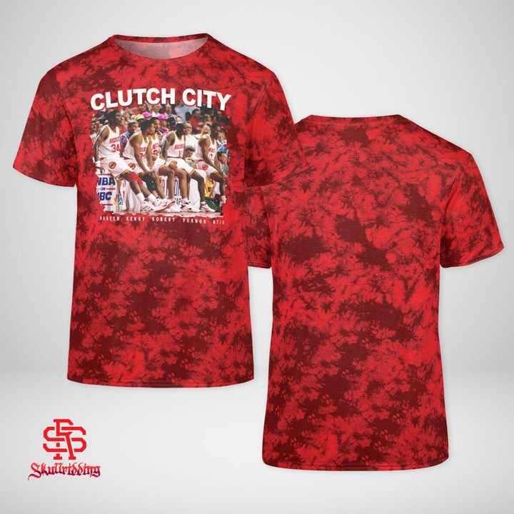 Houston Rockets Clutch City Lineup Tie Dye