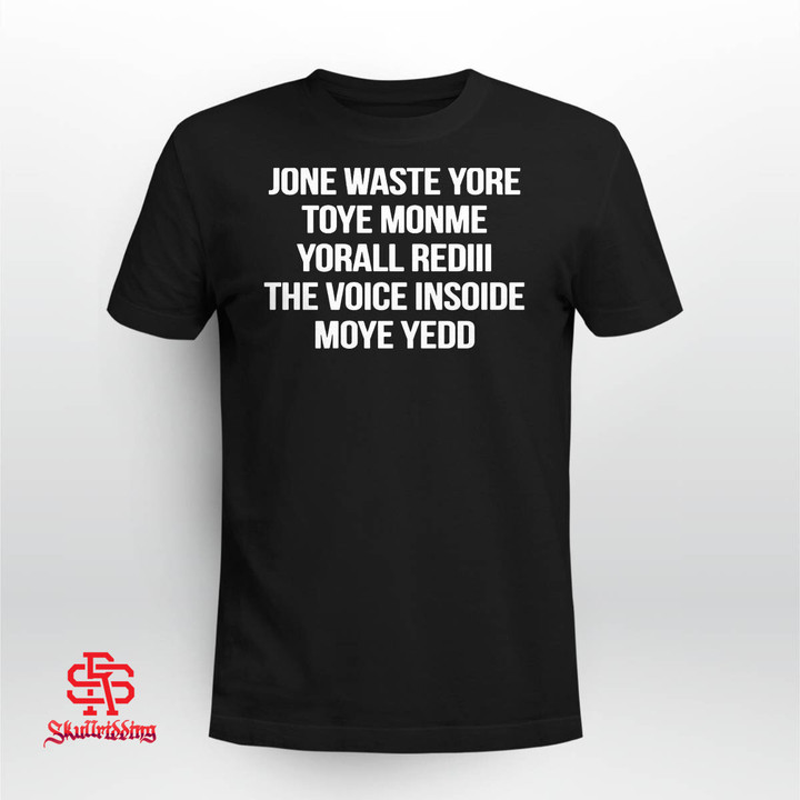 Jone Waste Yore Toye Monme Yorall Rediii The Voice