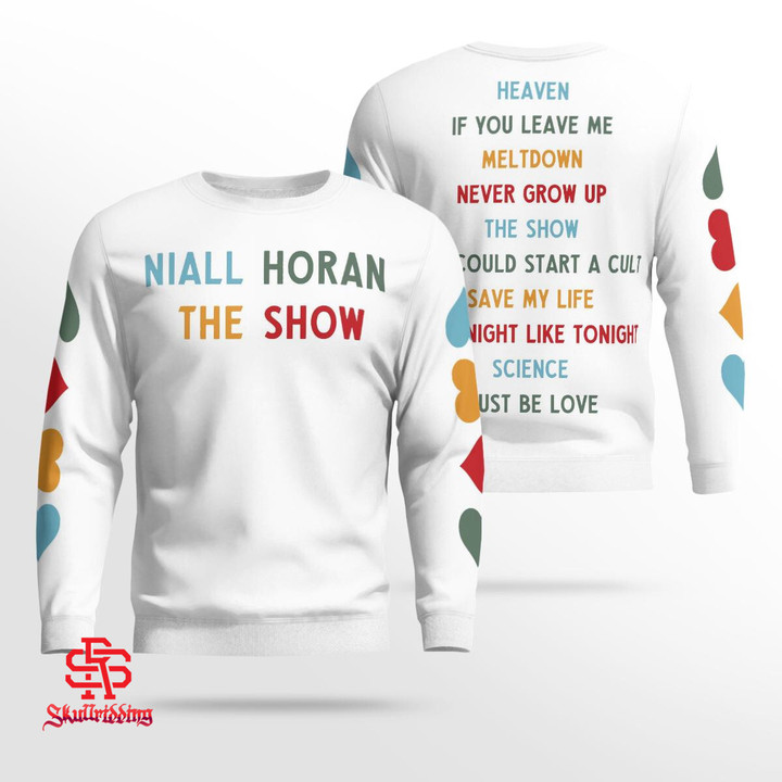 Niall Horan The Show - Tracklist Long Sleeve Shirt