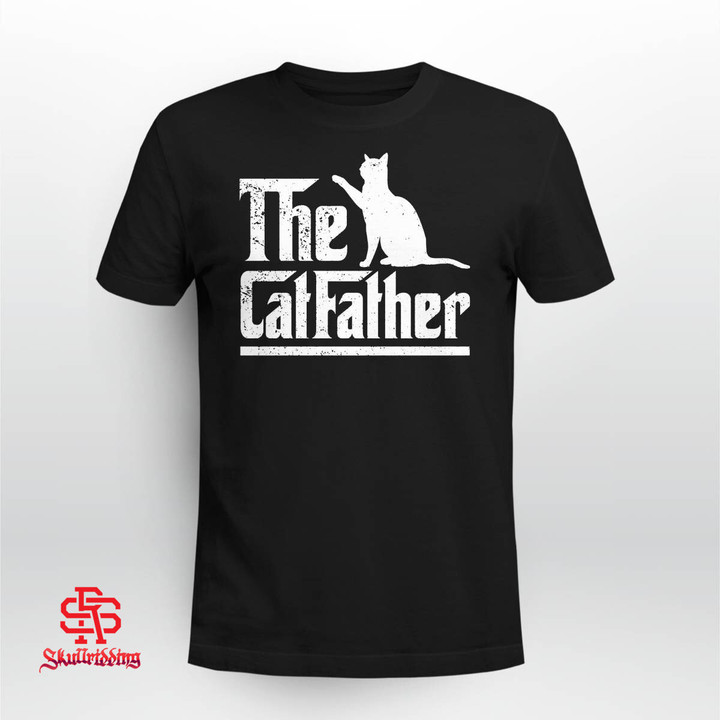 The Catfather Cat Dad Pet Lover Gift Ideas Fathers Day Daddy