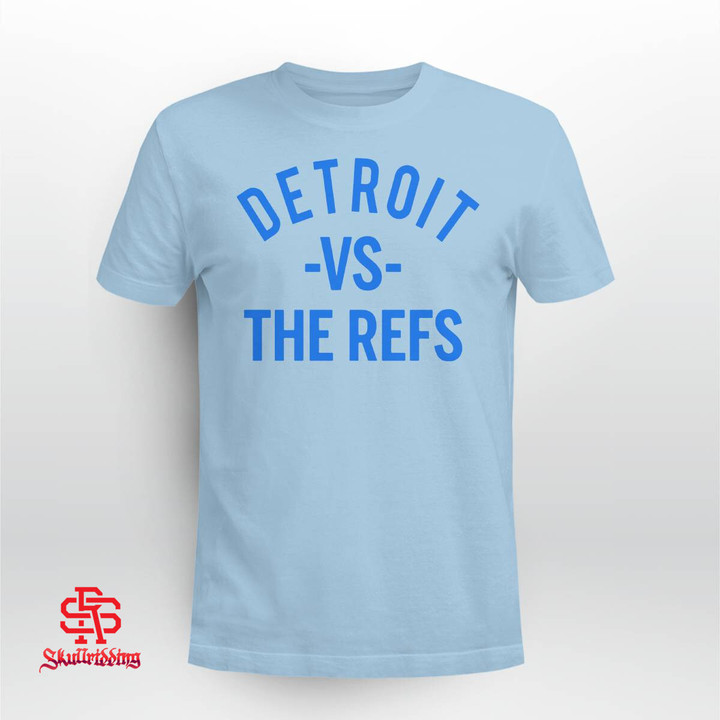 Detroit vs The Refs T-Shirt White